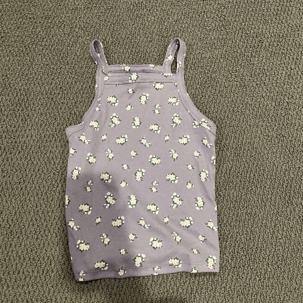Purple floral tank bundle